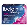 Ibalgin Rapidcaps 400 mg měkké tobolky 20 ks