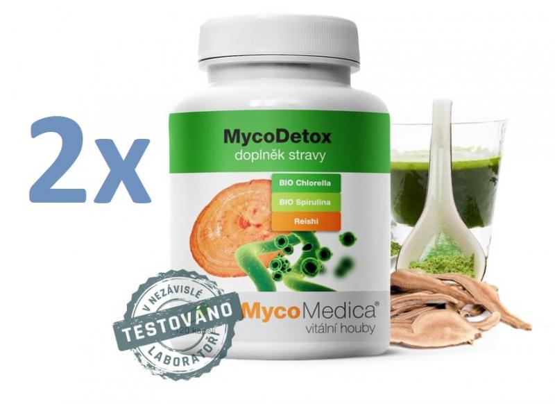 MycoDetox 2 x 120 kapslí, MycoMedica
