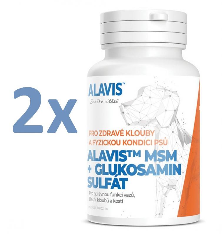 Alavis MSM Glukosamin sulfát 2 x 60tbl