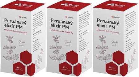 PM Peruánský antivirový elixír 3x 60 tablet