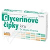 Glycerinové čípky 2.2g 12 čípků Dr.Müller