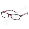 Brýle čtecí +3.00 UV400 černo-květinové