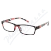 Brýle čtecí +2.00 UV400 černo-květinové