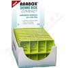 Dávkovač na léky - zelený ANABOX denní box COMPACT
