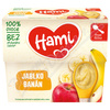 Hami 100% ov. jablko a banán 4x100g 4M