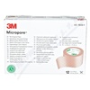 3M Micropore papír.náplast tělová 2.5mx9.1m 12ks