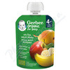 Gerber Kapsička hruąka/jablko/banán BIO 90g 4M