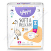 Happy Soft&Delicate 2 dětské pleny 3-6kg 78ks