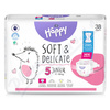 Happy Soft&Delicate 5 dětské pleny 11-18kg 38ks
