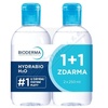 BIODERMA Hydrabio H2O 2x250ml 1+1 Festiv