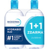 BIODERMA Hydrabio H2O 2x500ml 1+1 Festiv
