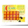 Rosen C+rutin 400 mg drg.15