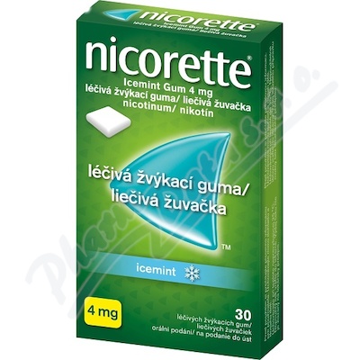 Nicorette Icemint Gum 4mg gum 30x4mg