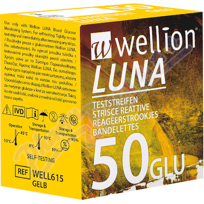 Testovací proužky Wellion LUNA DUO 50 ks