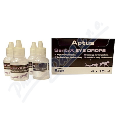 Aptus SentrX Eye Drops 4 x 10 ml | SOS lékárna online, internetová ...
